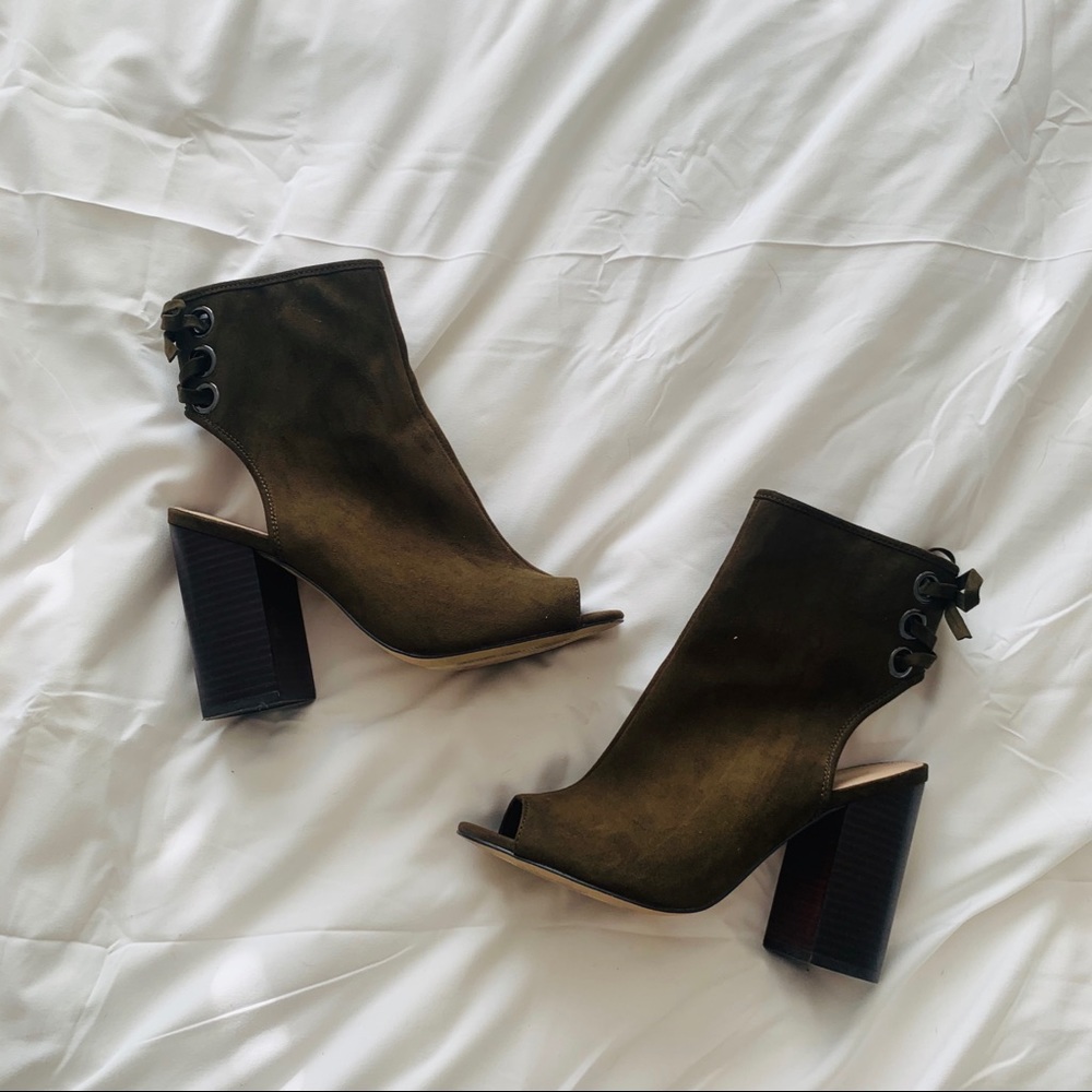 Aldo Peep Toe Booties